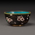 Miseczka emaliowana z kwiatem jabłoni, Chiny