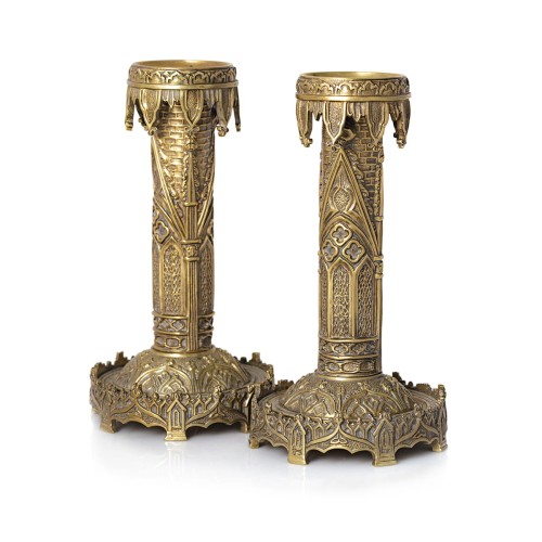 Para neogotyckich lichtarzy, Finlandia - XIX wiek