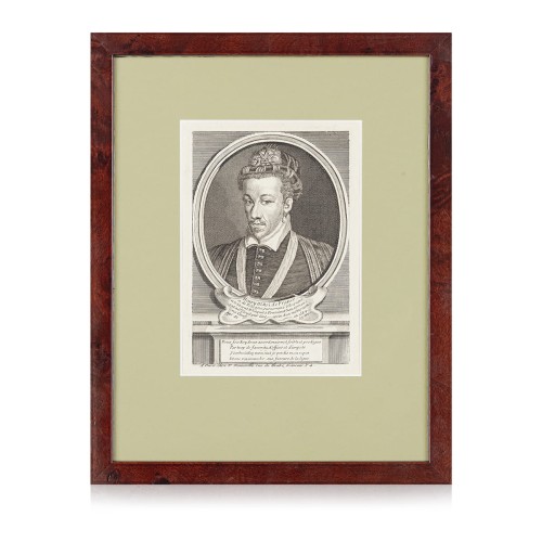 Henryk III Walezy (1551-1589) - miedzioryt