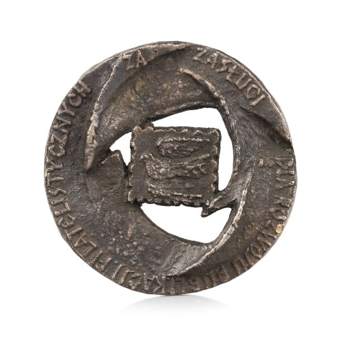 Bronisław Chromy (1925-2017) "Medal Polskiego Związku Filatelistów"