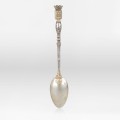 Srebrna, emaliowana łyżeczka - NICEA