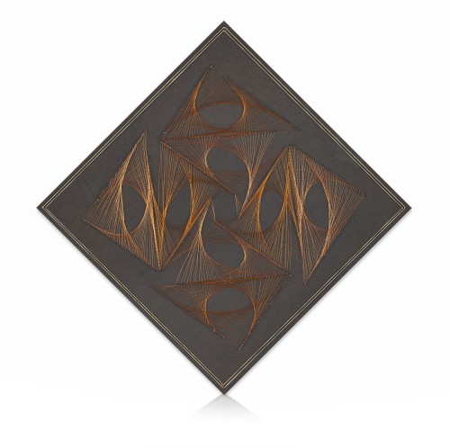 Relief Op-Art, lata 60-te