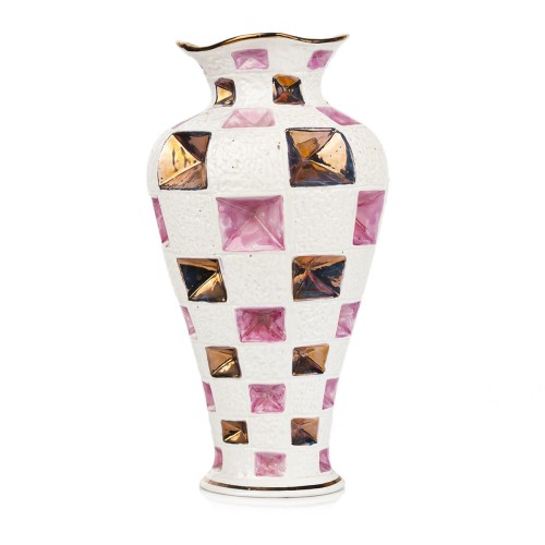 Wazon - fason "F", Wytwórnia Wyrobów Ceramicznych "Steatyt" w Katowicach