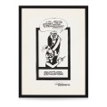 Jacek Fedorowicz (ur. 1973) "Moje ostatnie zdjęcie z byłym kol. kierownikiem byłego magazynu" serigrafia, 1984 rok