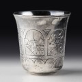 Kubek kiduszowy, srebro pr. 84, Moskwa, 1873 rok