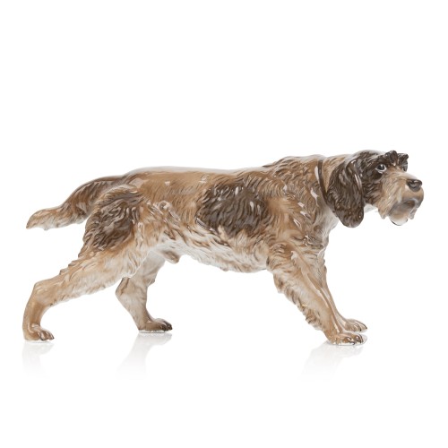 Figura porcelanowa "Szorstkowłosy wyżeł niemiecki", Rosenthal