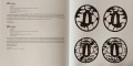 Tsuba żelazna, Szkoła Akasaka Japonia, okres EDO (XVIII wiek)