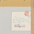 "Projekt tkaniny - nr 29" tusz, gwasz na papierze, ok. 1960 roku