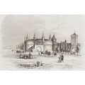 Emile Rouargue (1795 - 1865) "Kraków. Barbakan"
