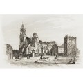 Emile Rouargue (1795 - 1865) "Kraków. Katedra na Wawelu"