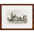 Emile Rouargue (1795 - 1865) "Kraków. Katedra na Wawelu"