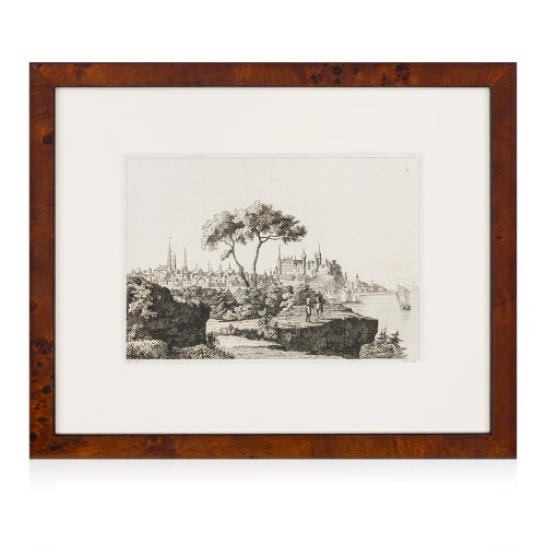 "Panorama Krakowa" staloryt, 1838 rok