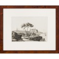 "Panorama Krakowa" staloryt, 1838 rok