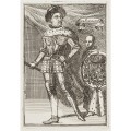 Pierre Aveline Starszy (1642-1722) "Jan III Sobieski" miedzioryt i akwaforta, 1683 rok, Paryż