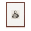Józef Oleszkiewicz (1777-1830) "Kazimierz Pułaski" staloryt, 1835–1842 rok, Paryż