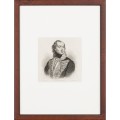 Józef Oleszkiewicz (1777-1830) "Kazimierz Pułaski" staloryt, 1835–1842 rok, Paryż